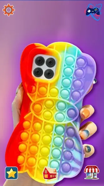 Pop it Fidget: ASMR Antistress (Поп ит Фиджет) [МОД: Деньги, Монеты и Меню MOD] Screenshot 3