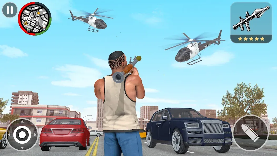 Grand City Vegas Crime Games (Гранд Сити Вегас Крайм Геймс) [МОД: Много монет, Открытые уровни и Мега MOD] Screenshot 3
