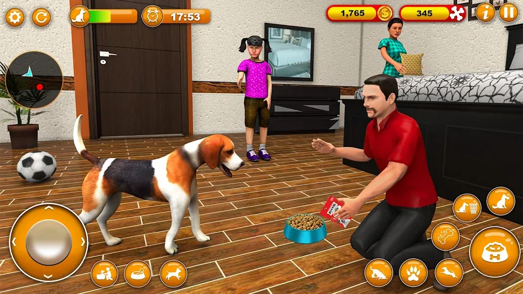 Pet Dog Family Adventure Games [МОД: Много денег, Монет и Все открыто] Screenshot 3