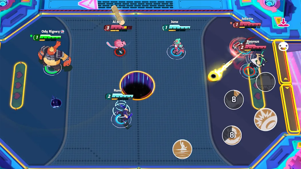 Omega Strikers (Омега Страйкерс) [МОД: Много монет, Открытые уровни и Мега MOD] Screenshot 1