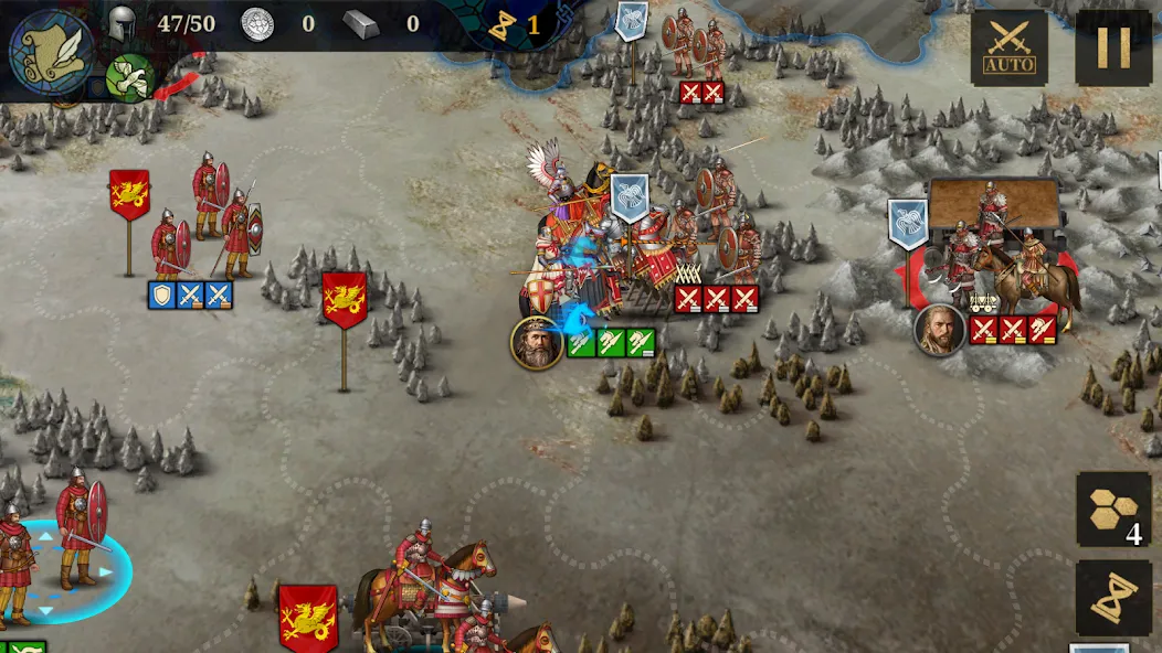 European War 7: Medieval (Европейская война 7) [МОД: Деньги, Монеты и Меню MOD] Screenshot 1