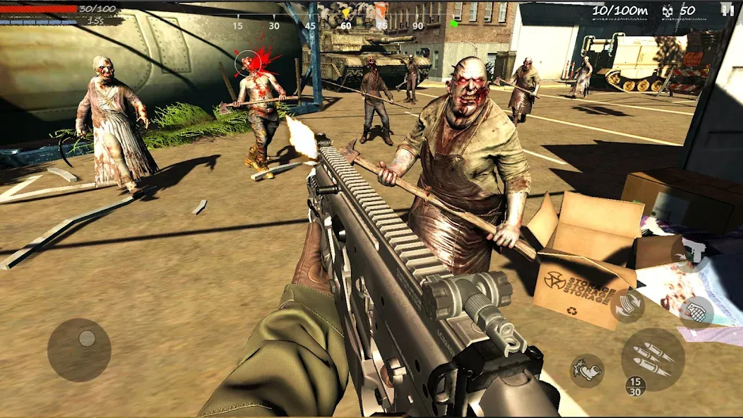 Zombie Game:Trigger Survivor (Зомби Гейм) [МОД: Много денег, Монет и Все открыто] Screenshot 2