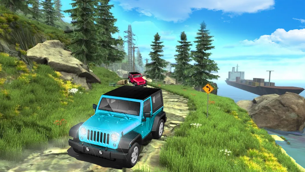 4X4 Offroad SUV Driving Games [МОД: Бесконечные деньги, Монеты и Мега MOD] Screenshot 3