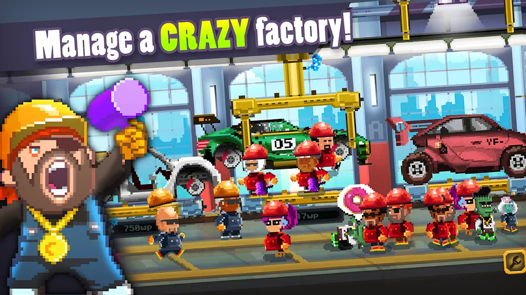 Motor World Car Factory (Мотор Ворлд Кар Фактори) [МОД: Бесконечные деньги, Монеты и Мега MOD] Screenshot 1