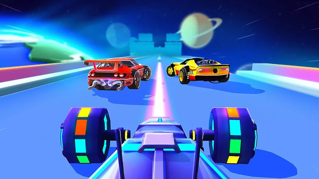 SUP Multiplayer Racing Games (СУП Мультиплеер Рейсинг) [МОД: Меню, Бесконечные монеты и Открытые уровни] Screenshot 2