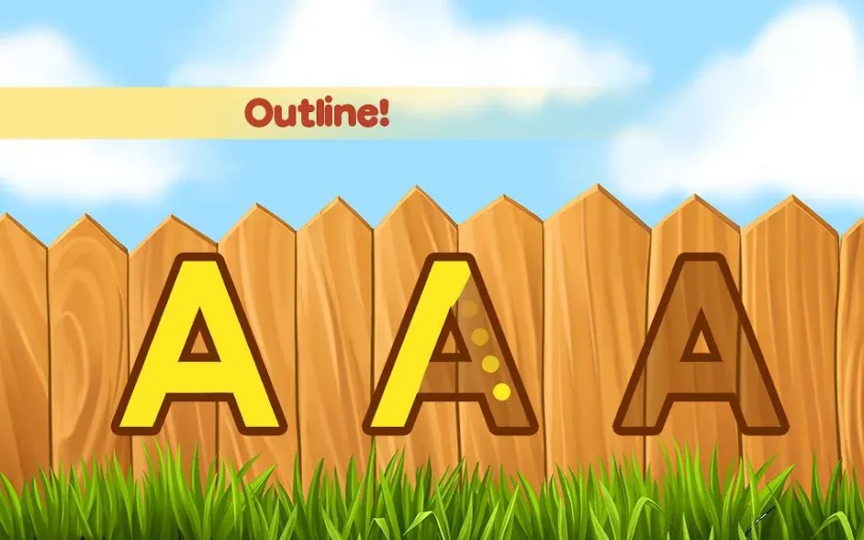 ABC Alphabet! ABCD games! [МОД: Деньги, Монеты и Меню MOD] Screenshot 3
