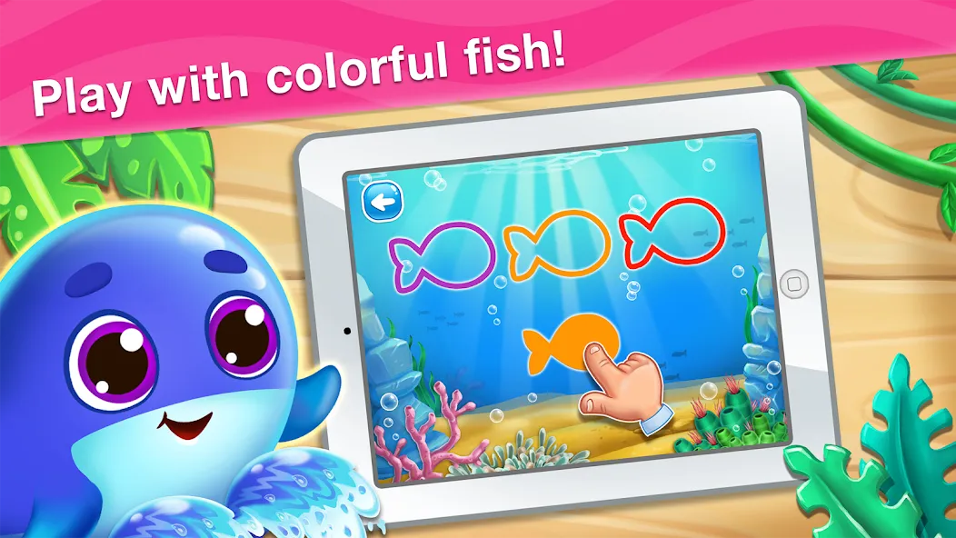 Colors learning games for kids [МОД: Много монет, Открытые уровни и Мега MOD] Screenshot 2