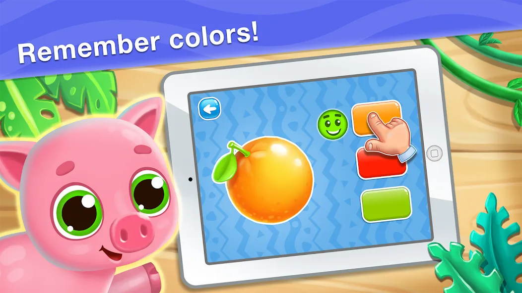 Colors learning games for kids [МОД: Много монет, Открытые уровни и Мега MOD] Screenshot 5