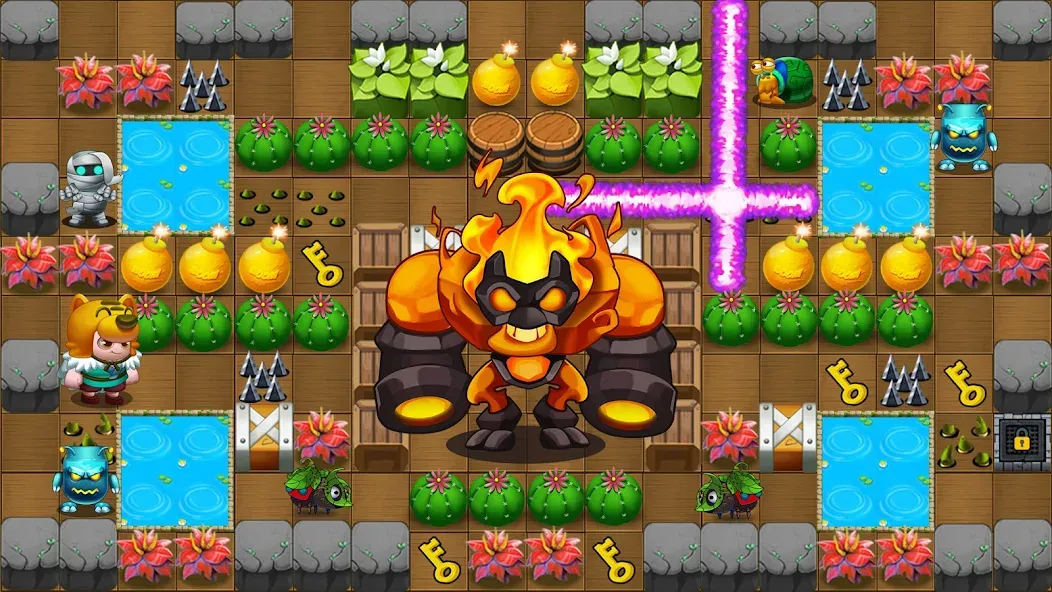 Bomb Man Legend (Бомб Мен Легенда) [МОД: Деньги, Монеты и Меню MOD] Screenshot 1