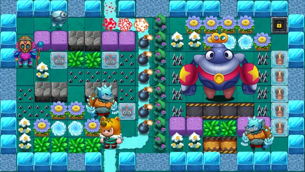 Bomb Man Legend (Бомб Мен Легенда) [МОД: Деньги, Монеты и Меню MOD] Screenshot 2