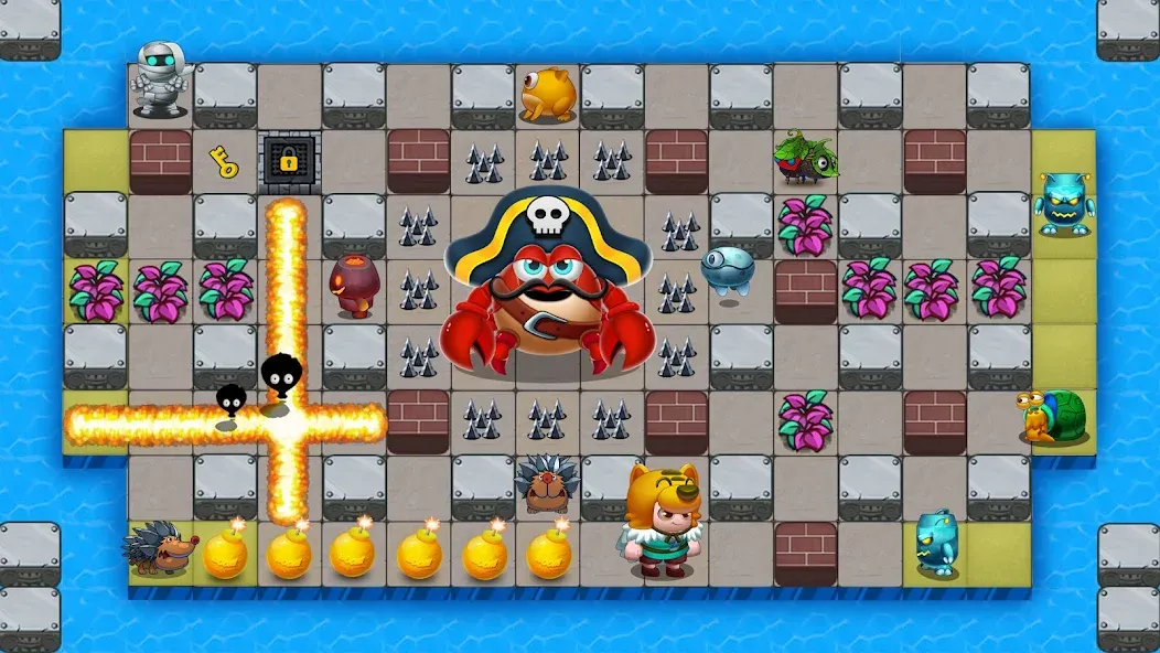 Bomb Man Legend (Бомб Мен Легенда) [МОД: Деньги, Монеты и Меню MOD] Screenshot 3