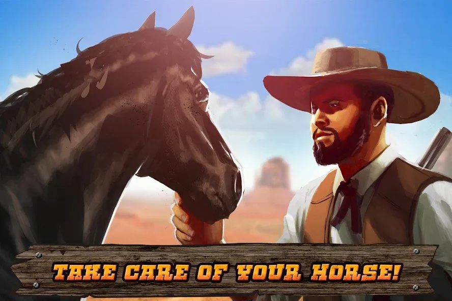 Cowboys Horse Racing Derby [МОД: Много денег, Монет и Все открыто] Screenshot 2