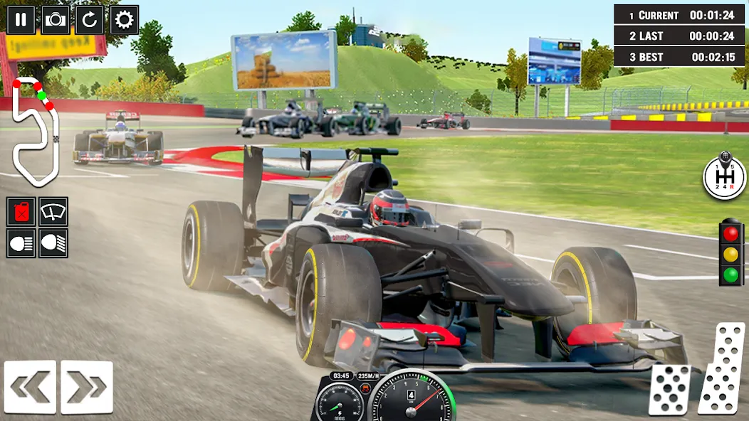 Formula Racing Car Racing Game [МОД: Деньги, Монеты и Меню MOD] Screenshot 2