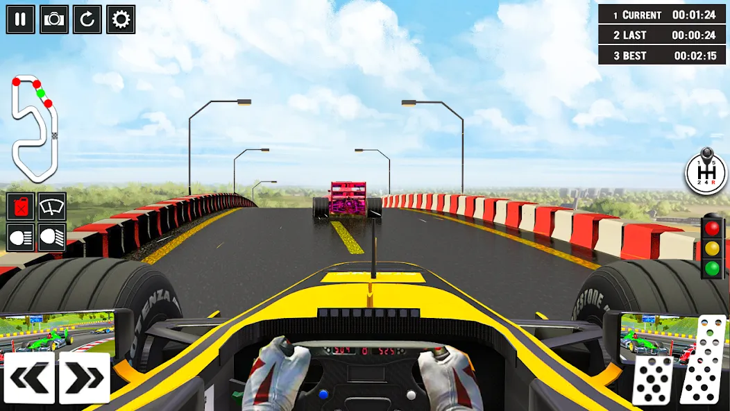 Formula Racing Car Racing Game [МОД: Деньги, Монеты и Меню MOD] Screenshot 3