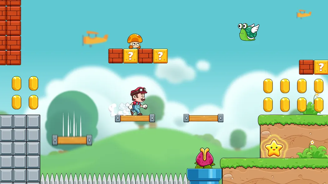 Pop's World - Running game (Поп Ворлд) [МОД: Меню, Бесконечные монеты и Открытые уровни] Screenshot 1