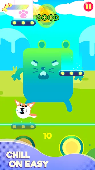 Cringe the Cat - Music Game [МОД: Много монет, Открытые уровни и Мега MOD] Screenshot 3