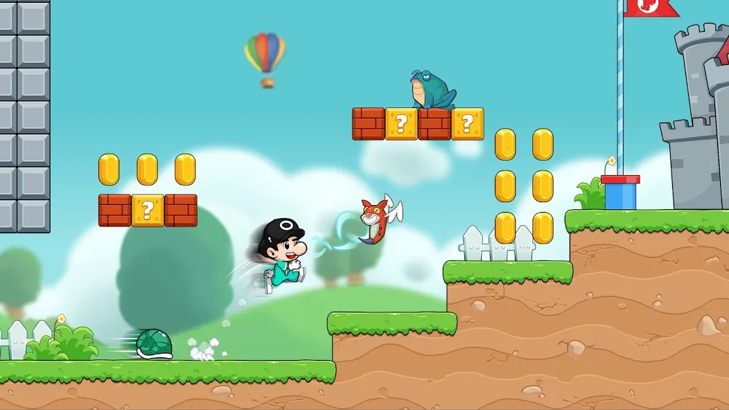 Bean's World Super: Run Games [МОД: Много монет, Открытые уровни и Мега MOD] Screenshot 5