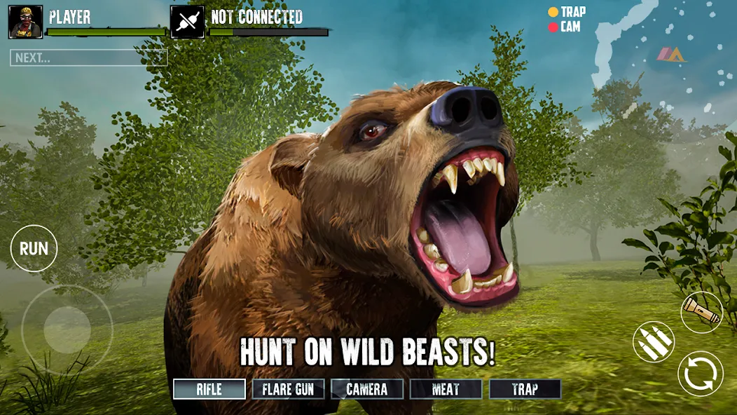 BIGFOOT: Yeti Hunt Multiplayer (Бигфут Охотник Симулятор Онлайн) [МОД: Бесконечные деньги, Монеты и Мега MOD] Screenshot 4