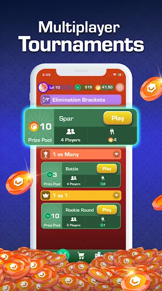 Carrom Blitz: Win Rewards (Карром Блиц) [MOD: Mega Mod/Меню] - Скриншот 3