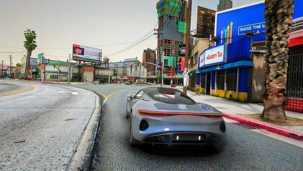 Car Driving City Racing Games (Кар Драйвинг Сити Рейсинг Геймс) [МОД: Много монет, Открытые уровни и Мега MOD] Screenshot 1