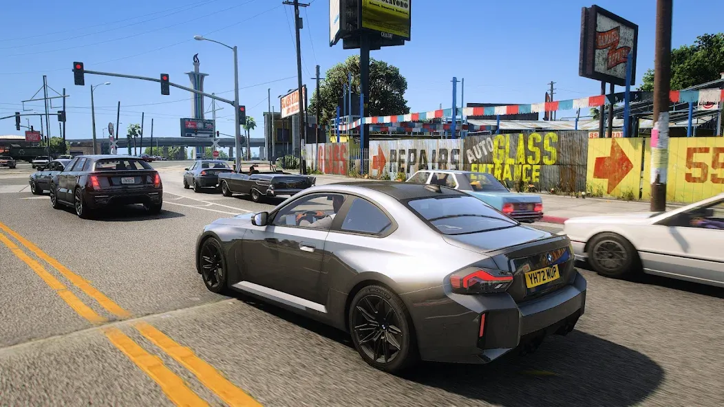 Car Driving City Racing Games (Кар Драйвинг Сити Рейсинг Геймс) [МОД: Много монет, Открытые уровни и Мега MOD] Screenshot 2