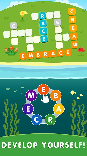 Crossword out of the words [МОД: Много денег, Монет и Все открыто] Screenshot 5