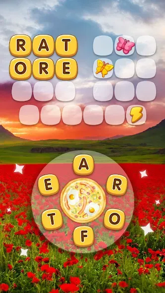 Word Pizza - Word Games [МОД: Много денег, Монет и Все открыто] Screenshot 3