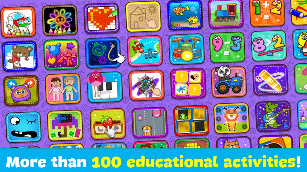 Coloring & Learn [МОД: Меню, Бесконечные монеты и Открытые уровни] Screenshot 2