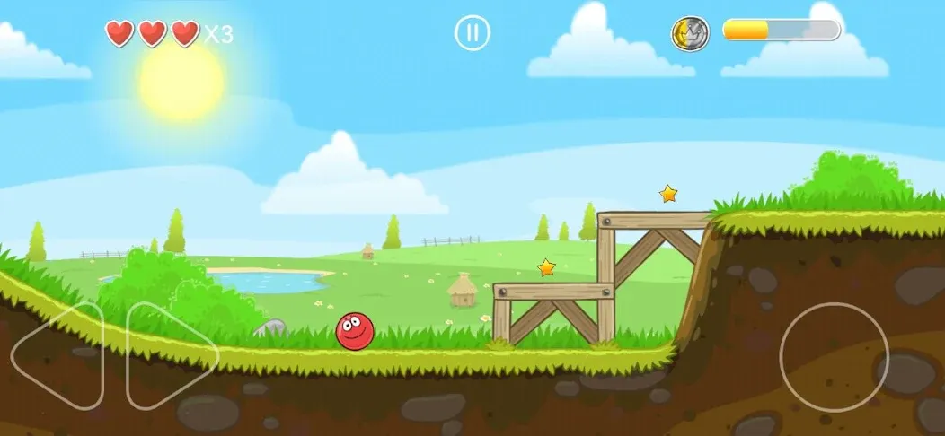 Crazy Ollie Ball (Крейзи Олли Болл) [МОД: Много денег, Монет и Все открыто] Screenshot 1