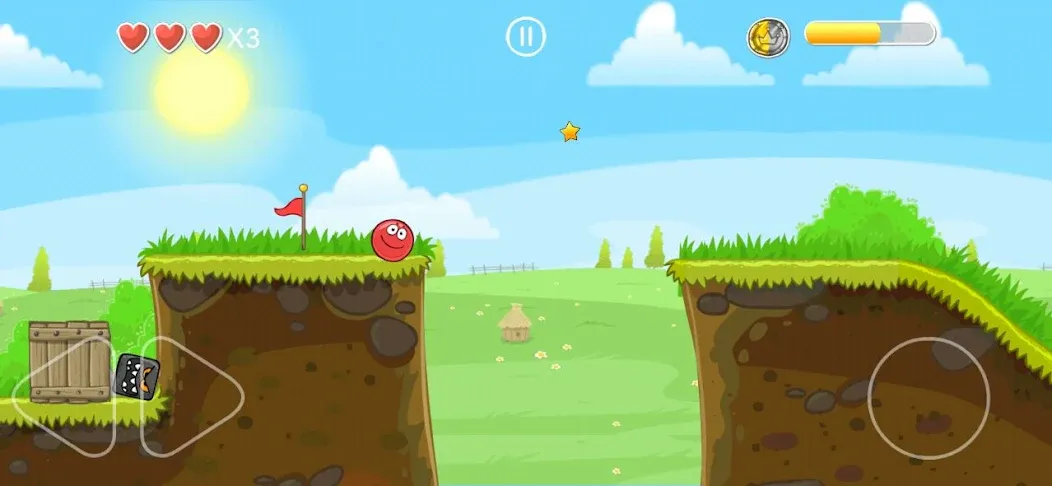 Crazy Ollie Ball (Крейзи Олли Болл) [МОД: Много денег, Монет и Все открыто] Screenshot 3