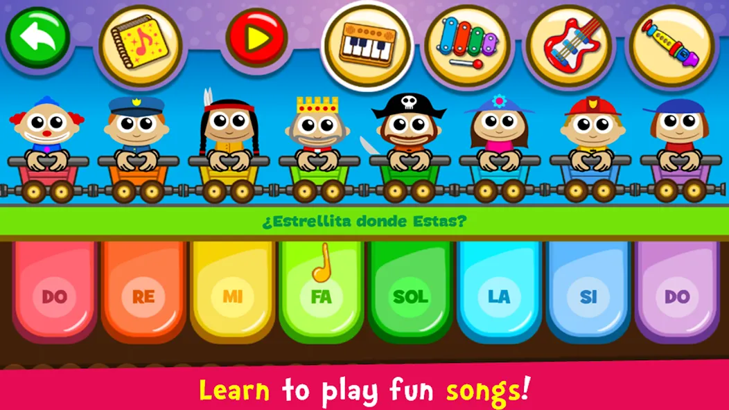Piano Kids - Music & Songs [МОД: Бесконечные деньги, Монеты и Мега MOD] Screenshot 5