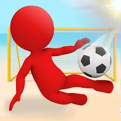 Скачать Crazy Kick! Fun Football game [МОД: Много монет, Открытые уровни и Мега MOD] | Взлом Crazy Kick! Fun Football game на Андроид