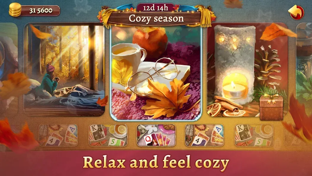 Solitaire Dreams: Card Games (Солитер Дримс) [МОД: Много монет, Открытые уровни и Мега MOD] Screenshot 2