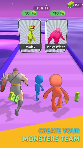 Monster Draft (Монстер Драфт) [МОД: Деньги, Монеты и Меню MOD] Screenshot 1