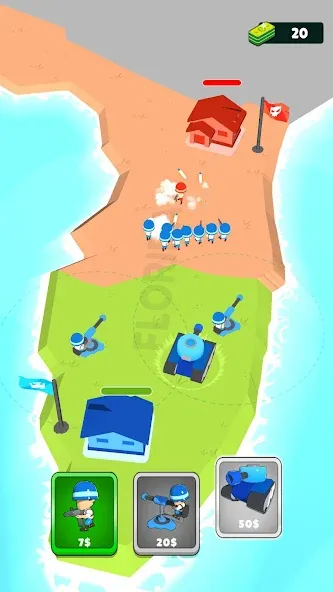 Draw Army: State Survivor (Дроу Арми) [МОД: Много монет, Открытые уровни и Мега MOD] Screenshot 1