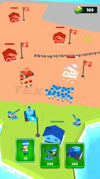 Draw Army: State Survivor (Дроу Арми) [МОД: Много монет, Открытые уровни и Мега MOD] Screenshot 2