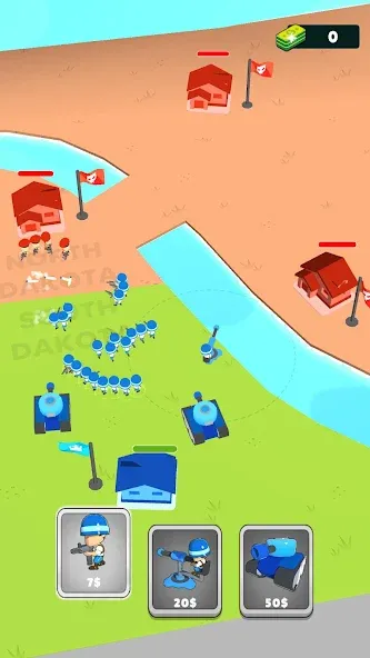 Draw Army: State Survivor (Дроу Арми) [МОД: Много монет, Открытые уровни и Мега MOD] Screenshot 3