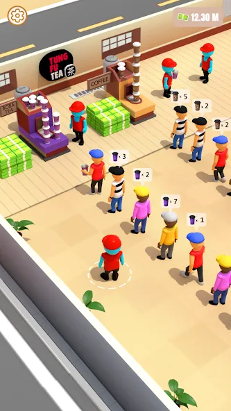 My Mini Boba Tea Cafe Tycoon (Экстримные Гонки на Велосипедах) [МОД: Много монет, Открытые уровни и Мега MOD] Screenshot 1