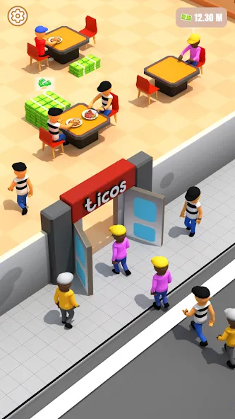 My Mini Boba Tea Cafe Tycoon (Экстримные Гонки на Велосипедах) [МОД: Много монет, Открытые уровни и Мега MOD] Screenshot 2