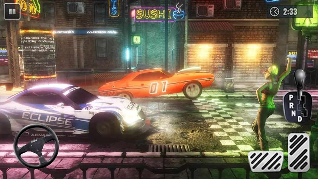 Extreme Car Drag Racing (Экстремальные гонки драгстеров) [МОД: Деньги, Монеты и Меню MOD] Screenshot 5