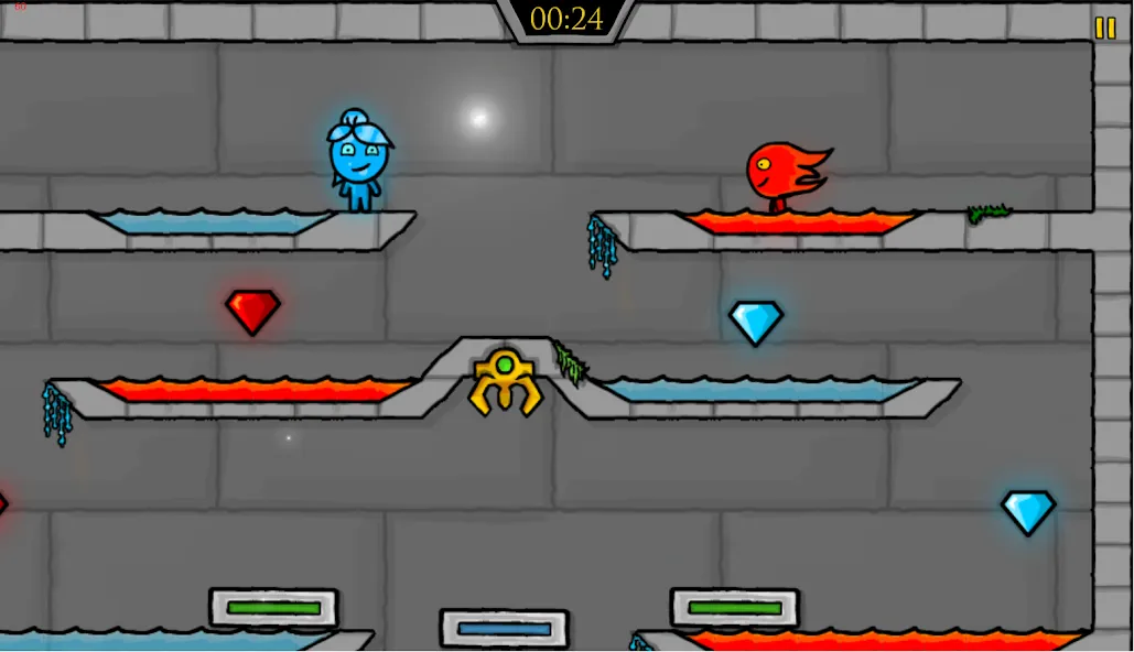 Fireboy & Watergirl FairyTales [МОД: Деньги, Монеты и Меню MOD] Screenshot 3