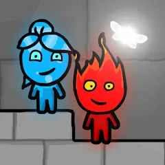 Скачать Fireboy & Watergirl FairyTales [МОД: Деньги, Монеты и Меню MOD] | Взлом Fireboy & Watergirl FairyTales на Андроид
