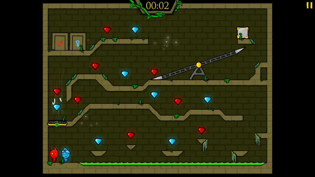 Fireboy & Watergirl: Forest [МОД: Много денег, Монет и Все открыто] Screenshot 4