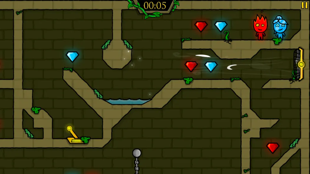 Fireboy & Watergirl: Forest [МОД: Много денег, Монет и Все открыто] Screenshot 5