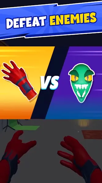 Web Master 3D: Superhero Games (Веб Мастер 3Д) [МОД: Бесконечные деньги, Монеты и Мега MOD] Screenshot 1