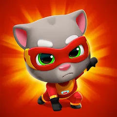 Скачать Talking Tom Hero Dash [МОД: Все открыто, Дополнительные деньги и Меню MOD] | Взлом Talking Tom Hero Dash на Андроид