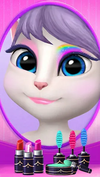 My Talking Angela [MOD: Mega Mod/Меню] - Скриншот 2