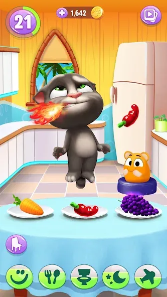 My Talking Tom 2 [МОД: Меню, Бесконечные монеты и Открытые уровни] Screenshot 5