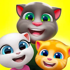 Скачать My Talking Tom Friends [МОД: Меню, Бесконечные монеты и Открытые уровни] | Взлом My Talking Tom Friends на Андроид