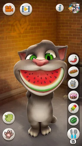 Talking Tom Cat [MOD: Меню/Много денег] - Скриншот 5